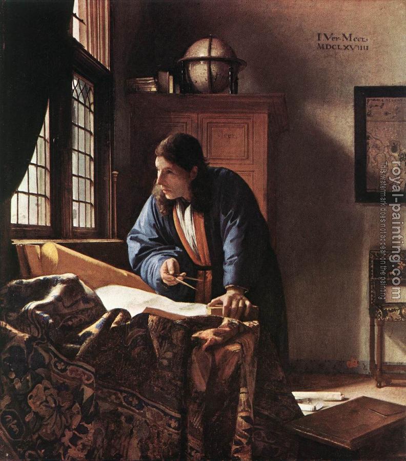 Jan Vermeer : The Geographer